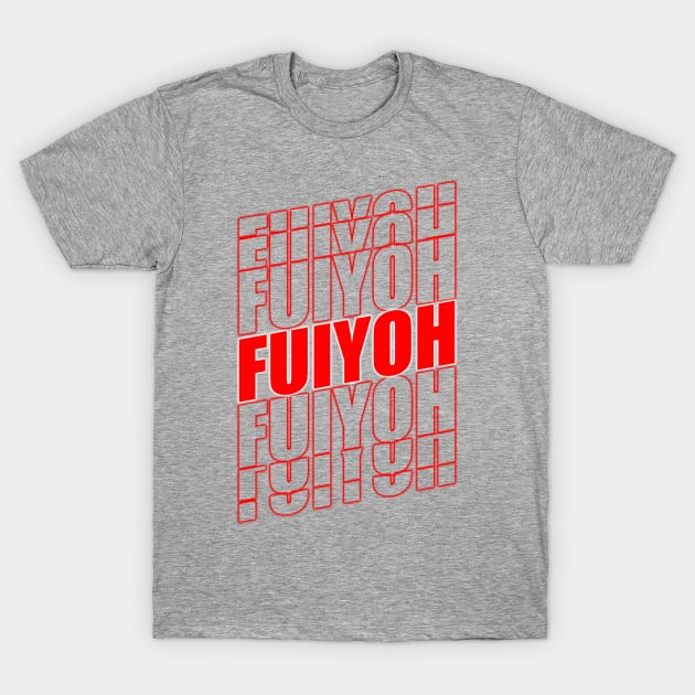 Fuiyoh Logo 4 - Awesome / Wow / OMG T-Shirt by surfer25